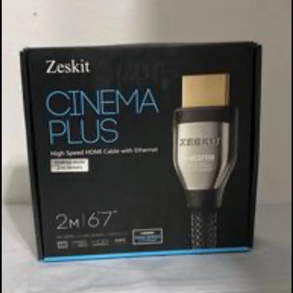 Zeskit 2m 6’7” 4K HDMI Cable 2.0b